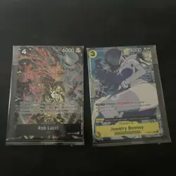 One Piece Card Game Jewelry Bonney and Rob lucci ex•promo - Image 1