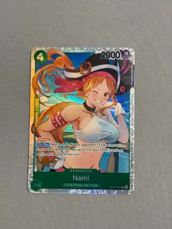 Nami OP14-031 - The Azure Sea's Seven - English | One Piece Card Game - Image 1