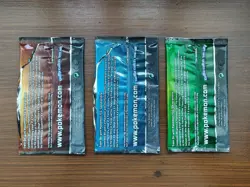 3x Pokemon XY Generations Empty Booster Pack Artwork Opened Empty No Cards - Image 2