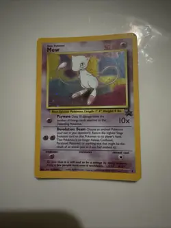 Pokemon TCG Mew Holo Basic Promo Card #9 Excellent Condition Rare Card - Image 1