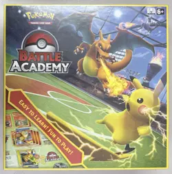Pokemon TCG: BATTLE ACADEMY BOX | PIKACHU MEWTWO CHARIZARD CARDS FACTORY SEALED 820650807893 - Image 1