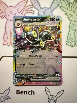 Pokemon TCG Umbreon EX 060/131 Prismatic Evolutions Card Near Mint Condition - Image 1