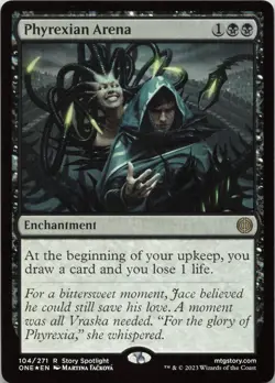 Phyrexian Arena (ONE) - FOIL - R Prerelease Cards 104 - MTG - Image 1