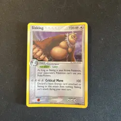 Pokemon EX Power Keepers Holo Rare Card - Slaking 13/108 LP - Image 1