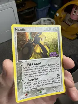 Mawile 23/110 Rare Reverse Holo Ex Holon Phantoms Stamped Pokemon Card MP HP - Image 2