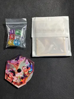 Disney Lorcana Fabled Trove Contents Lore Counter Dice Card Foil Dividers - Image 1