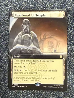 Abandoned Air Temple (Extended Art) MTG Avatar: The Last Airbender Regular NM - Image 1