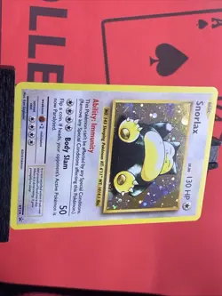 Pokemon TCG - Snorlax - XY179 - Holo Promo - XY Black Star Promos LP - Image 4