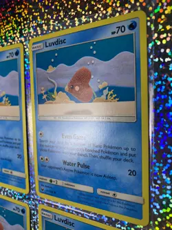 2018 Pokemon TCG Celestial Storm Regular Non-Holo 44/168 Luvdisc (x4) - Image 3