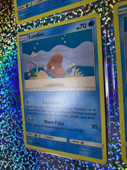 2018 Pokemon TCG Celestial Storm Regular Non-Holo 44/168 Luvdisc (x4) - Image 5