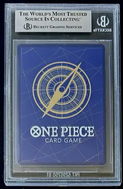 BGS 9 One Piece ST18-005 SR Luffy-Tarou - English - ST18 Purple Monkey.D.Luffy - Image 2