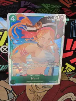 IN HAND! One Piece The Azure Sea’s Seven Nami OP14-031 SR English Ships ASAP! - Image 1