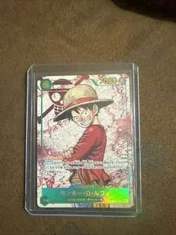 Monkey D. Luffy OP13-118 SEC Parallel Carrying on His Will ONE PIECE Japanese - Image 1