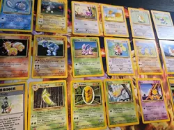 Pokemon Base Set Lot of 18 Vintage Uncommon / Common Cards Lp-Mp!!! - Image 2