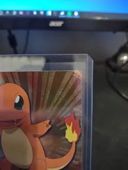 Charmander #04 Holo Topps TV Animation Black Label Pokemon Card - Hp - Image 2