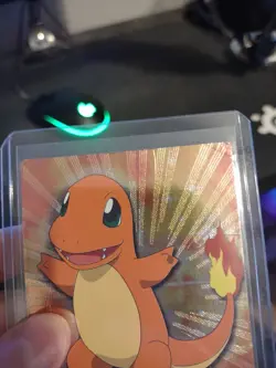 Charmander #04 Holo Topps TV Animation Black Label Pokemon Card - Hp - Image 3