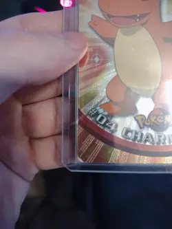 Charmander #04 Holo Topps TV Animation Black Label Pokemon Card - Hp - Image 4