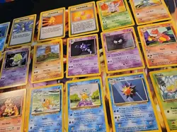 Pokemon Base Set Lot of 18 Vintage Uncommon / Common Cards Lp-Mp!!! - Image 3