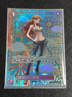 One Piece Card Nami R OP01-016 SP PAR Parallel SR Awakening of The New Era Japan - Image 2