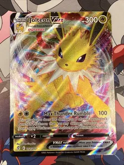 Jolteon VMAX - 051/203 - Pokemon Evolving Skies Sword Shield Ultra Rare Card NM - Image 2