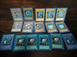 Yugioh Blue Eyes White Dragon/ Support Cards - Image 1