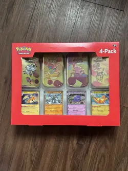 Pokemon Scarlet & Violet 151 4Pack Mini Tins w/ Promo cards SAMS CLUB ❤✅ NEW - Image 1