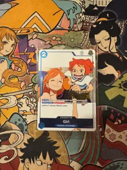 Op14 Pre Release Event Winner Girl P-096 One Piece Tcg English Sealed Card Game - Image 1
