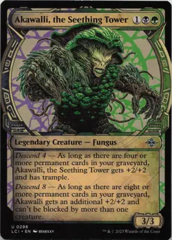 Akawalli, the Seething Tower (Showcase) U The Lost Caverns of Ixalan 298 LP-NM - Image 1