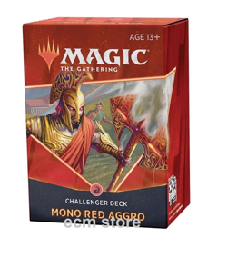 Magic the Gathering Challenger Deck Mono Red Aggro en Anglais jeu cartes /EBPB - Image 1
