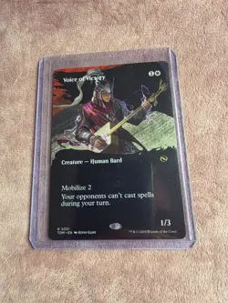 MTG - Voice of Victory, Ext Art - Image 1