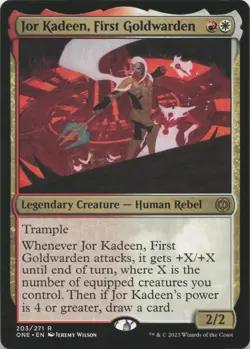 Jor Kadeen, First Goldwarden R Phyrexia: All Will Be One 203 - MTG - Image 1