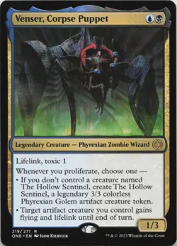 Venser, Corpse Puppet R Phyrexia: All Will Be One 219 - MTG - Image 1