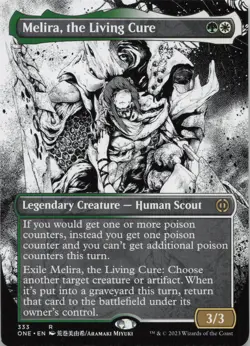 Melira, the Living Cure (Borderless) R Phyrexia: All Will Be One 333 LP-NM - Image 1
