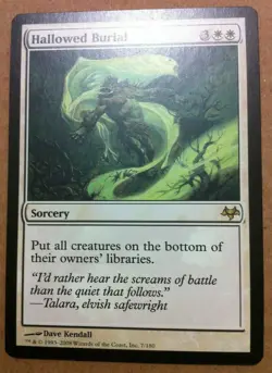 Hallowed Burial - Eventide - Magic: The Gathering - MTG - Image 1