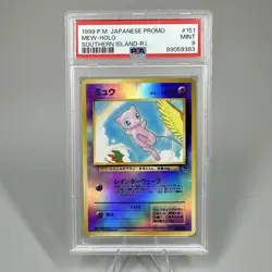 1999 Pokemon Japanese Promo Southern Island-R.I. #151 Mew-Holo PSA 9 - Image 1