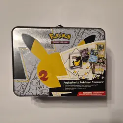 2021 POKEMON Celebrations Treasure Chest 🔥 Factory Sealed Lunch Box Pikachu 820650809415 - Image 1