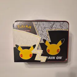 2021 POKEMON Celebrations Treasure Chest 🔥 Factory Sealed Lunch Box Pikachu 820650809415 - Image 3