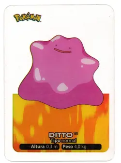 DITTO #132 LAMINCARD COLECCION POKEMON LAMINCARDS 2005 EDIBAS (USADA) - Image 1