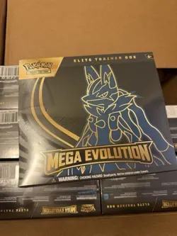 Pokemon Mega Evolution Elite Trainer Box (Lucario) ETB Factory Sealed Fast Ship! - Image 1