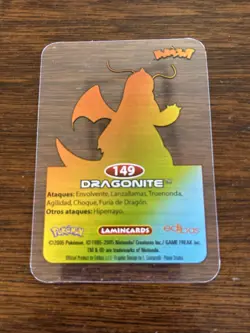 Dragonite 149 Pokemon Lamincards Edibas 2005 - Image 2