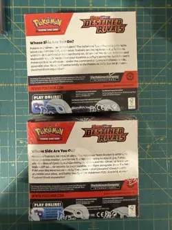Pokemon Destined Rivals Booster Box Lot Of 2 Factory Sealed - Image 2