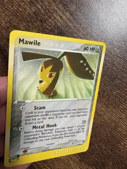 Pokemon TCG Mawile EX Sandstorm 9/100 Holo Rare - Image 2