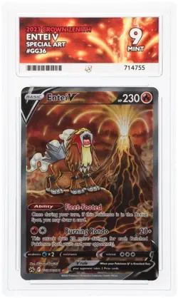 ACE 9 Suicune Raikou Entei V Crown Zenith GG36, 38, 41 SEQUENTIAL SWSH Pokemon - Image 4