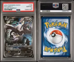 Pokemon 2022 Lugia V 186/195 Alt Art Silver Tempest GEM MINT PSA 10 - Image 3