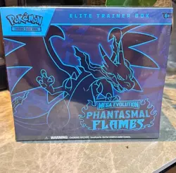 Pokemon Mega Evolutions Phantasmal Flames Elite Trainer Box - Image 1