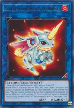 YUGIOH TCG Soulburning Volcano - Salamangreat Almiraj LD10-EN051 - Image 1
