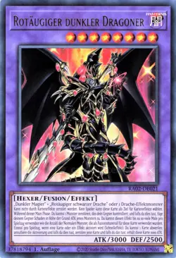 Yu Gi Oh! Red-Eyes Dark Dragoon RA02-EN021 Ultra Rare - Image 1