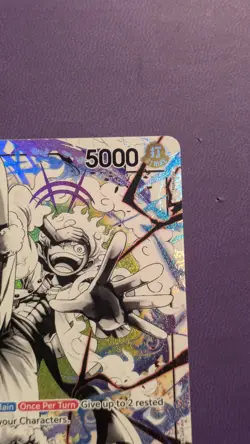 One Piece TCG English ST21-001 Monkey D Luffy Leader Alt Art Parallel - Image 5
