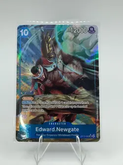 Edward Newgate (Alt Art) OP13-042 SR Carrying on His Will - ONE PIECE ENGLISH - Image 1