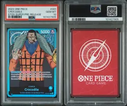 Crocodile - ST03-001 - PSA 10 - Super Pre-Release - English - One Piece - 519 - Image 3